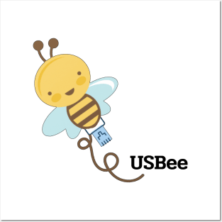 USB, Bee Posters and Art